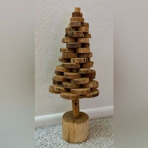 Rustic Wood Christmas & Winter Tree Decoration